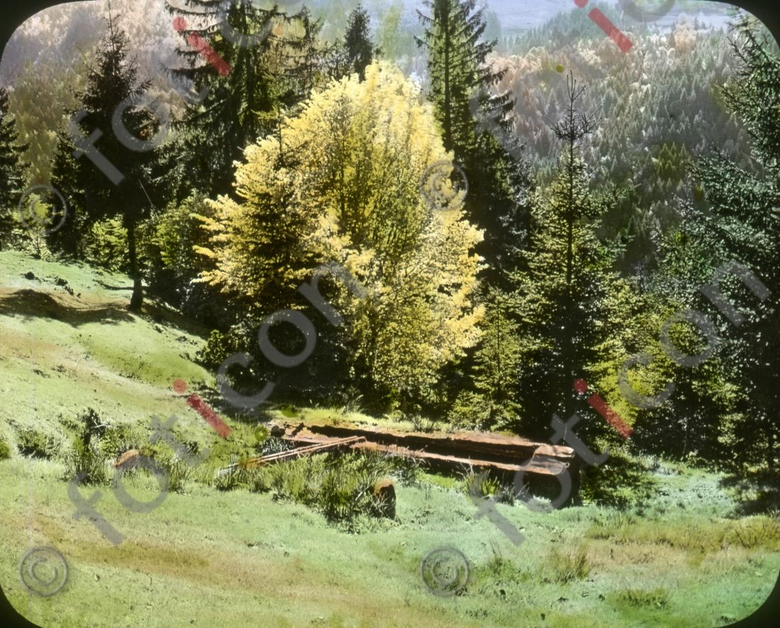 Bergbrunnen | Mountain well - Foto foticon-simon-127-007.jpg | foticon.de - Bilddatenbank für Motive aus Geschichte und Kultur
